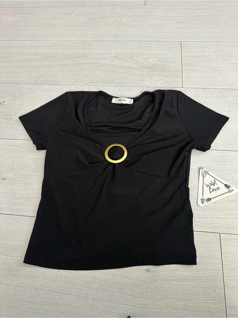 New wild love black top